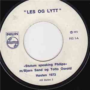 Bjørn Sand Og Totto Osvold / Dick Martin Band - Stutum Speaking Philips download flac mp3