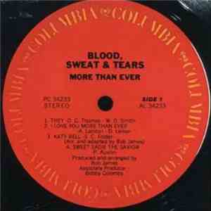 Blood, Sweat & Tears - More Than Ever download flac mp3