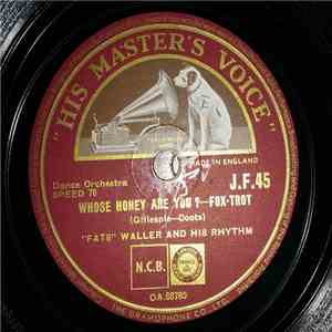 "Fats" Waller And His Rhythm - Whose Honey Are You ? / Baby Brown download flac mp3