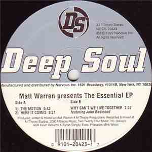 Matt Warren - The Essential EP download flac mp3