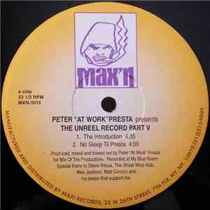 Peter Presta - The Unreel Record Part V download flac mp3