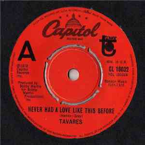 Tavares - Never Had A Love Like This Before download flac mp3