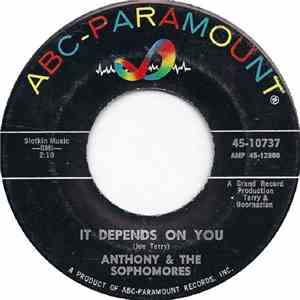 Anthony & The Sophomores - It Depends On You / Gee (But I'd Give The World) download flac mp3
