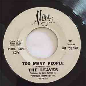 The Leaves - Too Many People download flac mp3