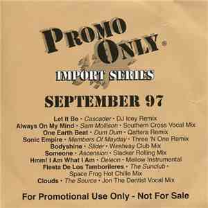 Various - Promo Only Import Club: September 1997 download flac mp3