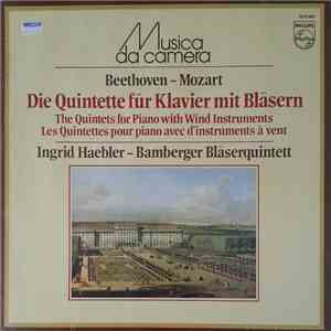 Beethoven / Mozart - Ingrid Haebler - Bamberger Bläserquintett - Die Quintette Für Klavier Mit Bläsern download flac mp3