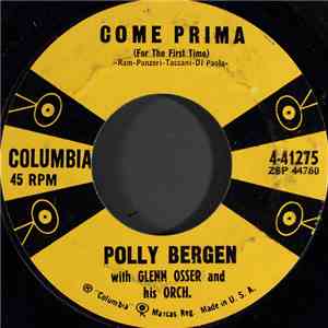 Polly Bergen With Glenn Osser And His Orch. - Come Prima (For The First Time) download flac mp3