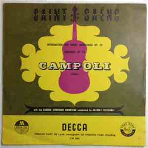 Saint Saëns, Campoli, The London Symphony Orchestra, Anatole Fistoulari - Introduction And Rondo Capriccioso Op. 28 / Havanaise Op. 83 download flac mp3