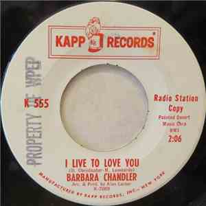 Barbara Chandler - I Live To Love You download flac mp3