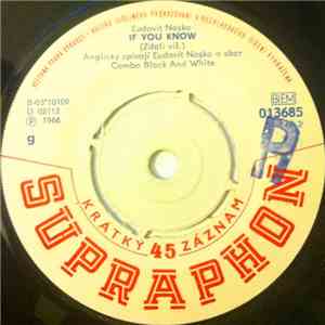 Combo Black And White - If You Know / Don't Cry My Heart download flac mp3