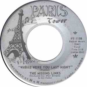 The Missing Links  - Get Out Of My Life / Where Were You Last Night? download flac mp3