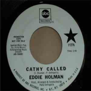 Eddie Holman - Cathy Called / I Need Somebody download flac mp3