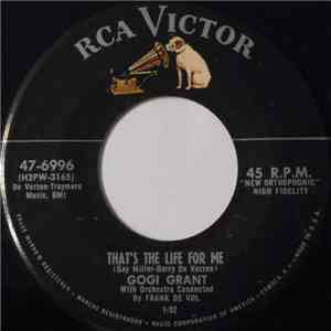Gogi Grant - That's The Life For Me / It's A Wonderful Thing To Be Loved download flac mp3