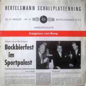 Otto Kermbach - Bockbierfest Im Sportpalast download flac mp3