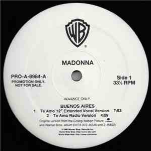 Madonna - Buenos Aires download flac mp3