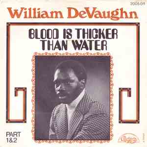 William DeVaughn - Blood Is Thicker Than Water download flac mp3