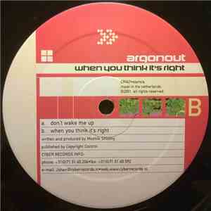 Argonout - Don't Wake Me Up download flac mp3