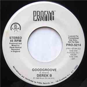 Derek B - Goodgroove download flac mp3