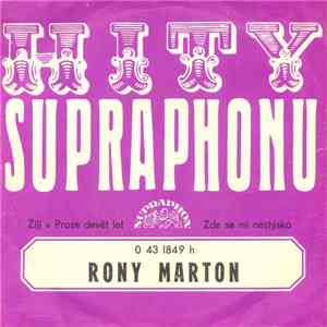 Rony Marton - Žiji V Praze Devět Let / Zde Se Mi Nestýská download flac mp3