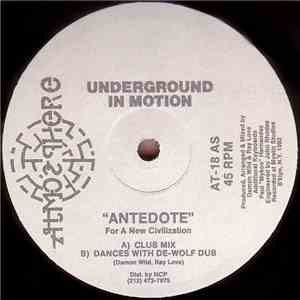 Underground In Motion - Antedote download flac mp3