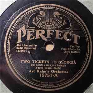 Art Kahn's Orchestra - Two Tickets To Georgia / The Grass Is Getting All The Time download flac mp3