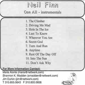 Neil Finn - One All - Instrumentals download flac mp3
