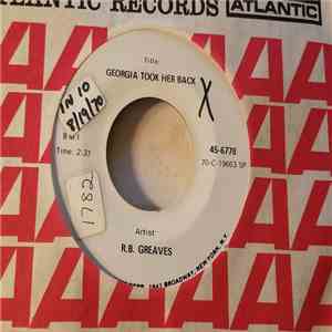R.B. Greaves - Georgia Took Her Back download flac mp3