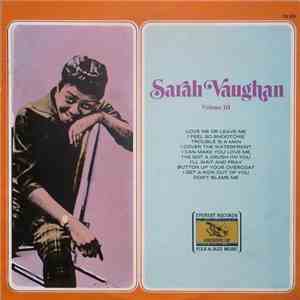 Sarah Vaughan - Volume III download flac mp3
