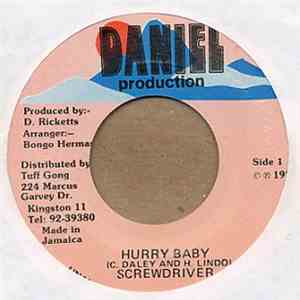 Screwdriver  - Hurry Babe download flac mp3