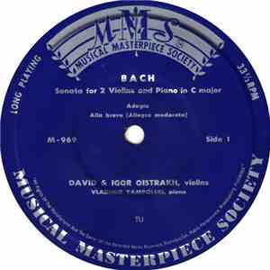 J.S. Bach / David Oistrakh, Igor Oistrakh, Wladimir Yampolski - Sonata For 2 Violins And Piano In C Major download flac mp3