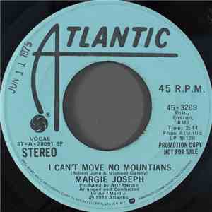 Margie Joseph - I Can't Move No Mountians download flac mp3