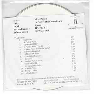 Mike Patton - A Perfect Place Soundtrack download flac mp3