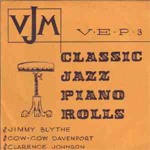 Various - Classic Jazz Piano Rolls download flac mp3