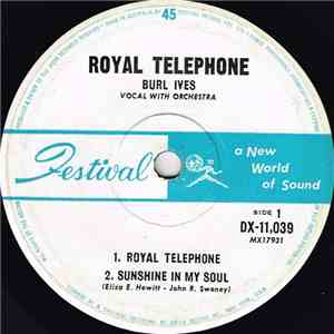 Burl Ives - Royal Telephone download flac mp3