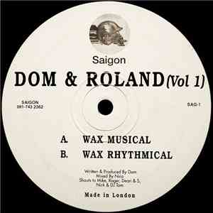 Dom & Roland - Volume 1 download flac mp3