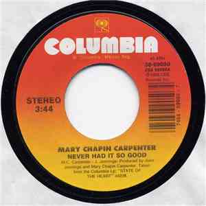 Mary Chapin Carpenter - Never Had It So Good / Other Streets And Other Towns download flac mp3