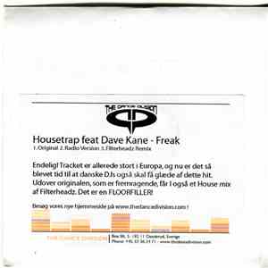 Housetrap Ft. Dave Kane - Freak download flac mp3