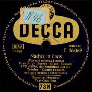 Lys Assia - Nachts In Paris / Monsieur, Taxi-Chauffeur download flac mp3