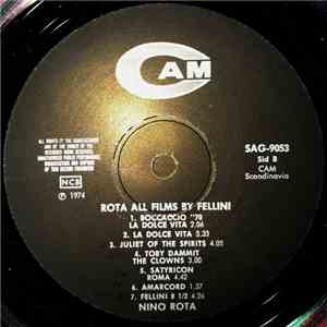 Nino Rota - Rota All Films By Fellini download flac mp3