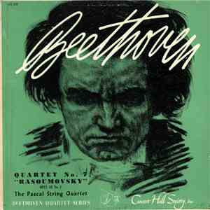 Beethoven, The Pascal String Quartet - String Quartet No. 7 In F Major, Op. 59 No. 1 download flac mp3