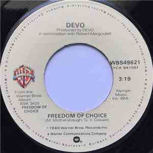 Devo - Freedom Of Choice / Snowball download flac mp3
