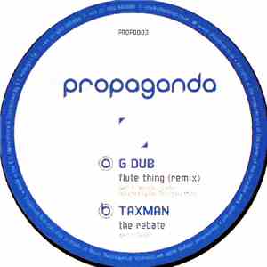 G Dub / Taxman  - Flute Thing (Remix) / The Rebate download flac mp3