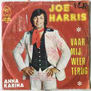 Joe Harris  - Vaar Mij Weer Terug ... download flac mp3