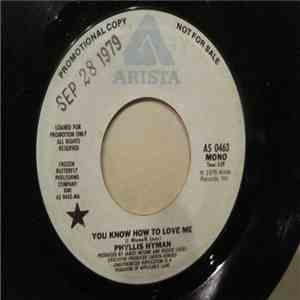 Phyllis Hyman - You Know How To Love Me download flac mp3