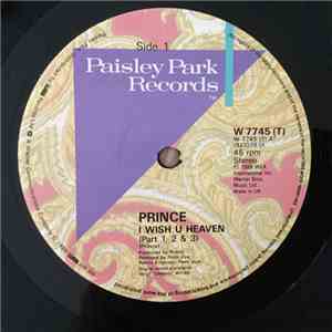 Prince - I Wish U Heaven download flac mp3