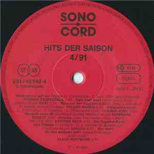 Various - Hits Der Saison 4/91 download flac mp3