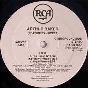 Arthur Baker Featuring Nikeeta - I.O.U. download flac mp3