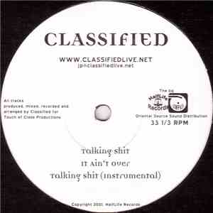 Classified  - Talking Shit download flac mp3