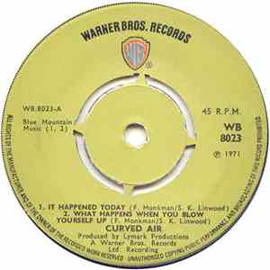 Curved Air - It Happened Today / What Happens When You Blow Yourself Up download flac mp3