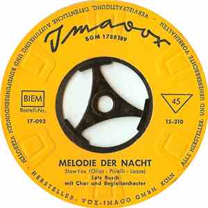 Lutz Busch / Eddie Popp - Melodie Der Nacht / Ti Amo, Marina download flac mp3